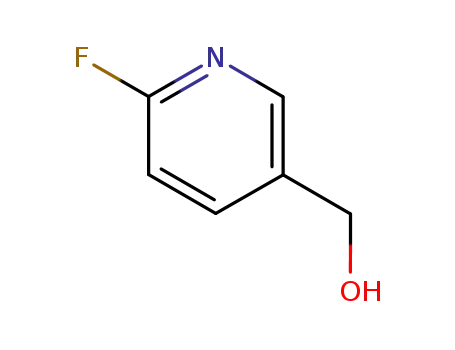 Molecular Structure of 39891-05-9 (2-FLUORO-5-(HYDROXYMETHYL)PYRIDINE)