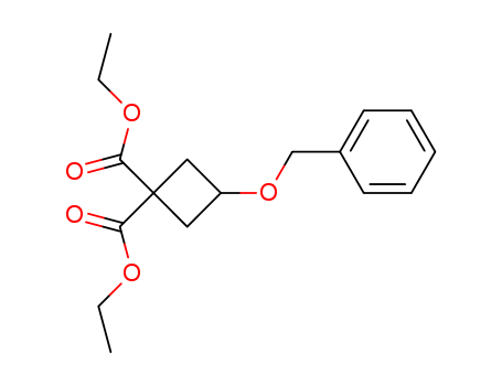 3-BENZYLOXYCYCLOBUTANE-1,1-DICARBOXYLIC ACID DIETHYL ESTER