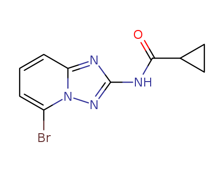 CYCLOPROPANECARBOXYLIC ACID (5-BROMO-[1,2,4]TRIAZOLO[1,5-A]PYRIDIN-2-YL)-AMIDE
