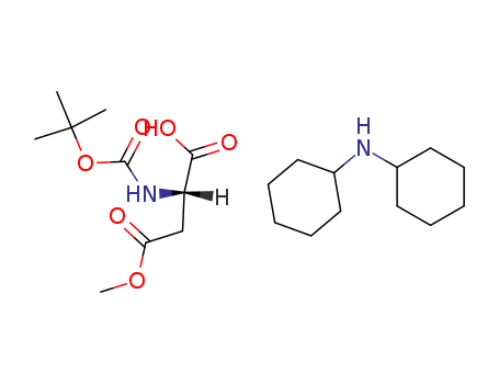 Dicyclohexylamine (S)-2-((tert-butoxycarbonyl)amino)-4-methoxy-4-oxobutanoate