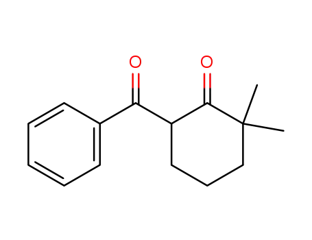 (+/-)-1.1-dimethyl-3-benzoyl-cyclohexanone-<sup>(2)</sup>