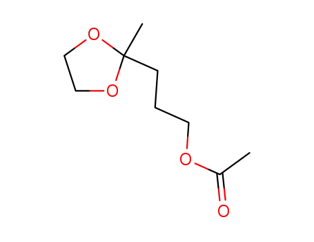 아세트산 3- (2- 메틸 -1,3- 디옥 솔란 -2- 일) 프로필 에스테르