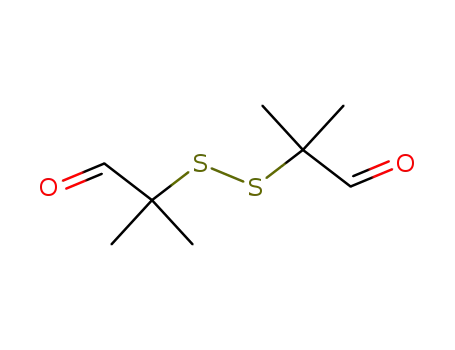 Molecular Structure of 15581-80-3 (Diisobutyraldehyde Disulfide)