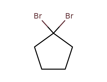 Molecular Structure of 29778-05-0 (1,1-dibromocyclopentane)