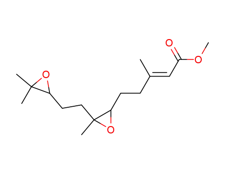 Methyl (2E)-6,7,10,11-diepoxy-3,7,11-trimethyldodec-2-enoate