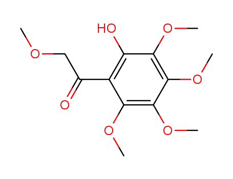 2-hydroxy-3,4,5,6,ο-pentamethoxyacetophenone