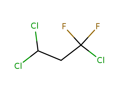 Molecular Structure of 460-63-9 (1,3,3-TRICHLORO-1,1-DIFLUOROPROPANE)
