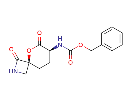 (3S,3'S)-3-<3'-<(benzyloxycarbonyl)amino>-3'-carboxypropyl>-3-hydroxy-2-oxoazetidine δ-lactone
