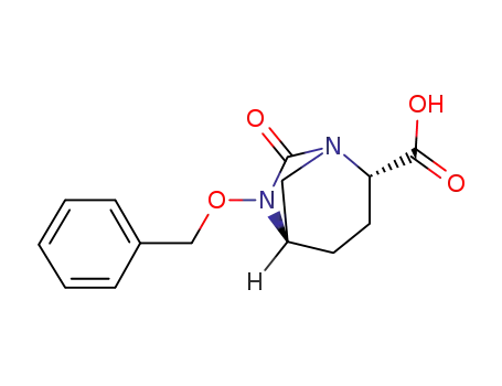 trans-6-benzyloxy-7-oxo-1,6-diazabicyclo[3.2.1]octane-2-carboxylic acid