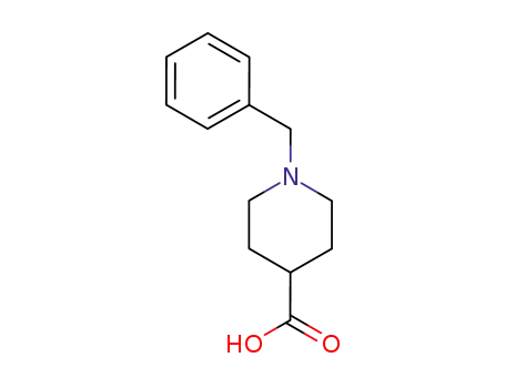Molecular Structure of 10315-07-8 (1-BENZYLPIPERIDINE-4-CARBOXYLIC ACID)