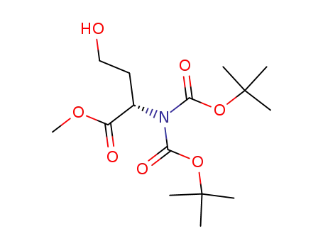 methyl (2S)-2-{(tert-butoxy)-N-[(tert-butyl)oxycarbonyl]carbonylamino}-4-hydroxybutanoate