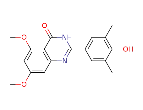 2-(4-hydroxy-3,5-dimethylphenyl)-5,7-dimethoxy-3,4-dihydroquinazolin-4-one