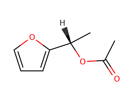 2-Furanmethanol,a-methyl-, acetate, (aS)- (9CI)