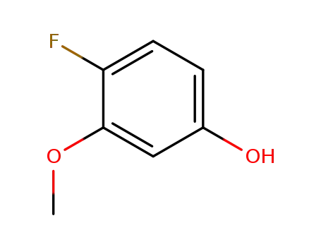 Molecular Structure of 117902-15-5 (4-FLUORO-3-METHOXYPHENOL)