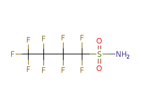 Molecular Structure of 30334-69-1 (perfluoro-n-butane sulfonamide)