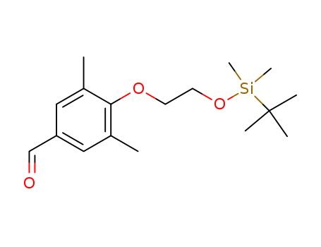 4-[2-(tert-butyldimethylsilanyloxy)ethoxy]-3,5-dimethylbenzaldehyde