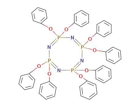 Molecular Structure of 992-79-0 (2,2,4,4,6,6,8,8-octaphenoxy-1,3,5,7,2lambda~5~,4lambda~5~,6lambda~5~,8lambda~5~-tetrazatetraphosphocine)
