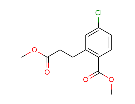 Methyl 4-chloro-2-(3-methoxy-3-oxopropyl)benzoate