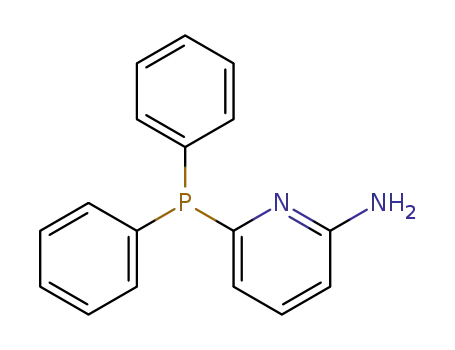 Molecular Structure of 928146-27-4 (2-Pyridinamine, 6-(diphenylphosphino)-)