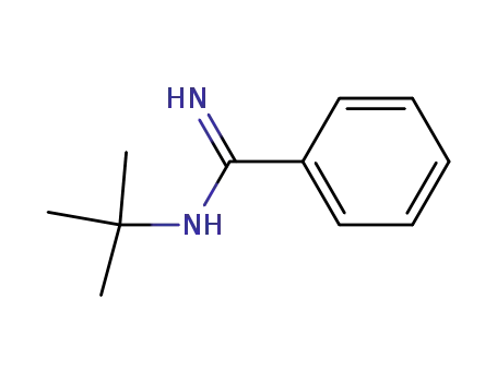 Benzenecarboximidamide, N-(1,1-dimethylethyl)-