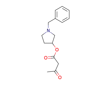 Molecular Structure of 71863-54-2 (1-benzyl-3-acetoacetyloxypyrrolidine)