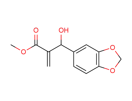 methyl 3-hydroxy-2-methylene-3-[(3,4-methylenedioxy)phenyl]propanoate