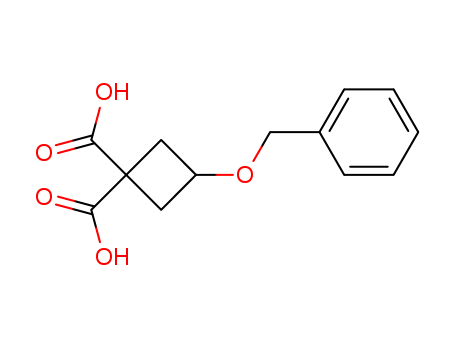 3-Benzyloxycyclobutane-1,1-dicarboxylic acid