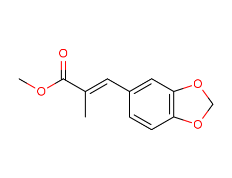 2-Methyl-3-(1,3-benzodioxole-5-yl)propenoic acid methyl ester
