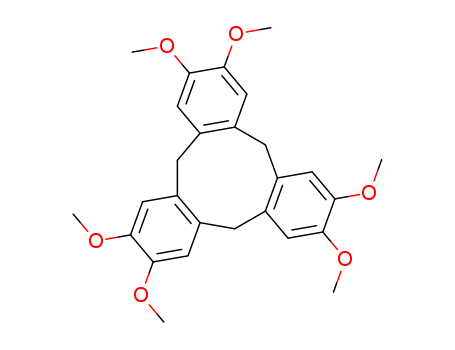 5H-Tribenzo[a,d,g]cyclononene,10,15-dihydro-2,3,7,8,12,13-hexamethoxy-