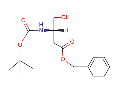 부탄산, 3-[[(1,1-디메틸에톡시)카르보닐]아미노]-4-히드록시-,페닐메틸 에스테르, (3S)-