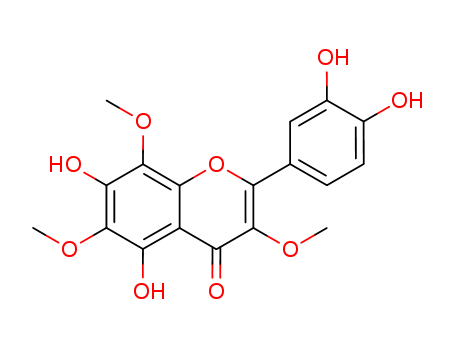 2-(3,4-Dihydroxyphenyl)-5,7-dihydroxy-3,6,8-trimethoxy-4H-1-benzopyran-4-one