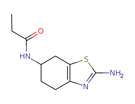 N-(2-AMINO-4,5,6,7-TETRAHYDRO-BENZOTHIAZOL-6-YL)-PROPIONAMIDE