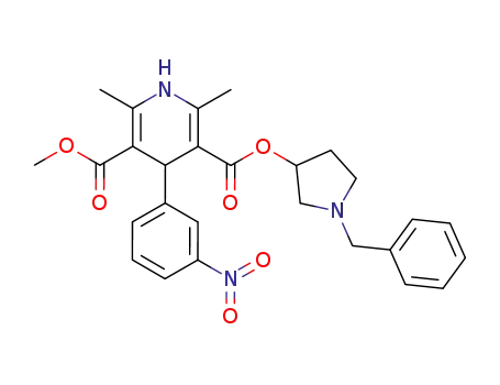 Molecular Structure of 71863-55-3 (barnidipine)