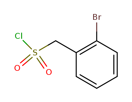 Benzenemethanesulfonylchloride, 2-bromo-