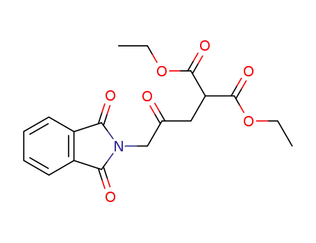 Molecular Structure of 101730-83-0 ((2-oxo-3-phthalimido-propyl)-malonic acid diethyl ester)
