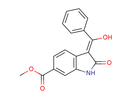 Methyl (Z)-3-(hydroxy(phenyl)methylene)-2-oxoindoline-6-carboxylate