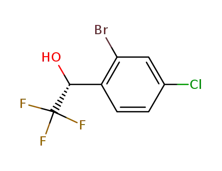 (R)-1-(2-bromo-4-chlorophenyl)-2,2,2-trifluoroethane-1-ol