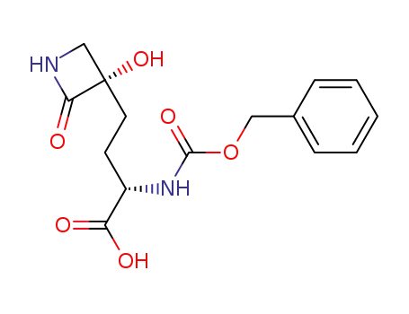 (S)-2-Benzyloxycarbonylamino-4-((S)-3-hydroxy-2-oxo-azetidin-3-yl)-butyric acid