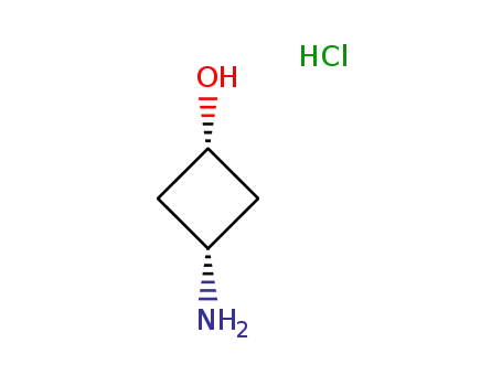 Molecular Structure of 1219019-22-3 (cis-3-Aminocyclobutanol h...)