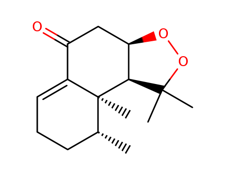 5H-Naphtho[2,1-c][1,2]dioxol-5-one,1,3a,4,7,8,9,9a,9b-octahydro-1,1,9,9a-tetramethyl-, (3aR,9R,9aR,9bS)-