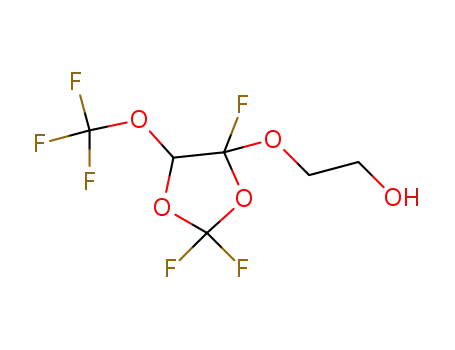 2-{[2,2,4-Trifluoro-5-(trifluoromethoxy)-1,3-dioxolan-4-yl]oxy}ethanol