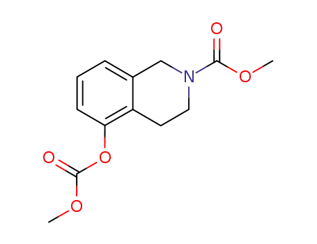 N,O-bis(methoxycarbonyl)-5-hydroxy-1,2,3,4-tetrahydroisoquinoline