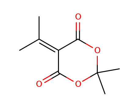 1,3-Dioxane-4,6-dione,2,2-dimethyl-5-(1-methylethylidene)-