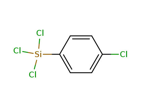 Molecular Structure of 825-94-5 (CHLOROPHENYLTRICHLOROSILANE)