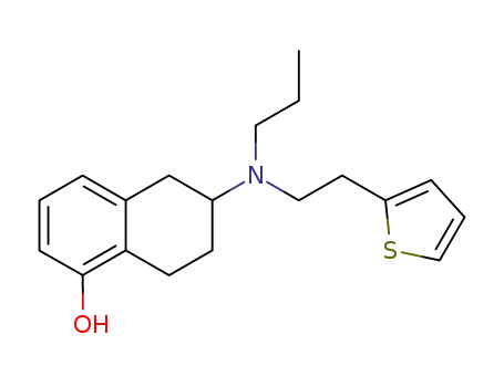 Molecular Structure of 92206-54-7 (Rotigotine)