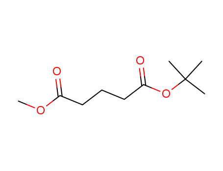 Molecular Structure of 59378-98-2 (Pentanedioic acid, 1,1-dimethylethyl methyl ester)