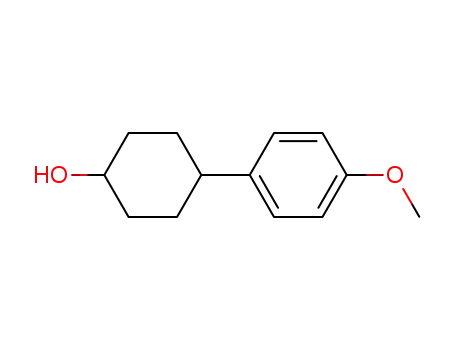 Molecular Structure of 37810-35-8 (4-(4-METHOXY-PHENYL)-CYCLOHEXANOL)