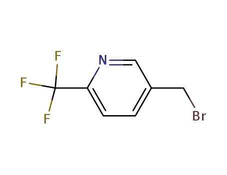 Molecular Structure of 108274-33-5 (5-(bromomethyl)-2-(trifluoromethyl)pyridine)