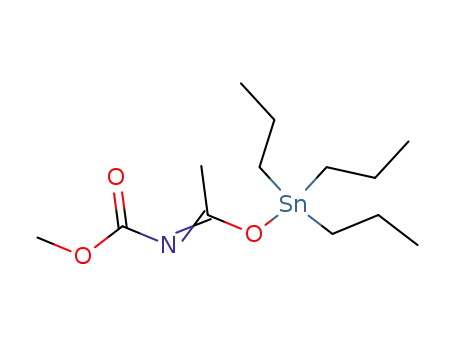 Molecular Structure of 39042-51-8 ((C<sub>3</sub>H<sub>7</sub>)3SnOC(CH<sub>3</sub>)NCOOCH<sub>3</sub>)