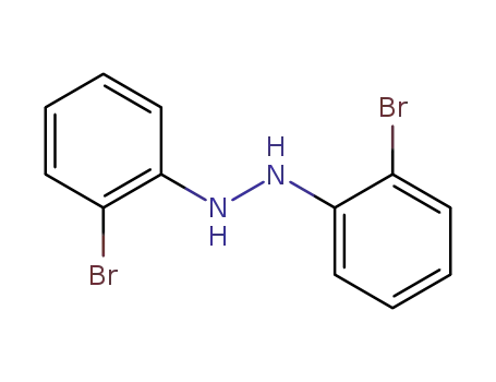 Molecular Structure of 19718-35-5 (1,2-Bis(2-bromophenyl)hydrazine)